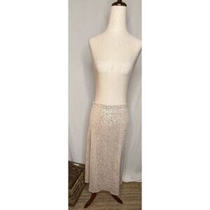 Anthropologie Sundays in Brooklyn Sequin Maxi Skirt
NWT
Size XL